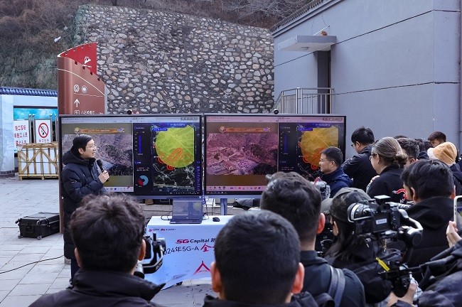 北京联通发布业界首个5g-a万兆天地一体规模组网示范