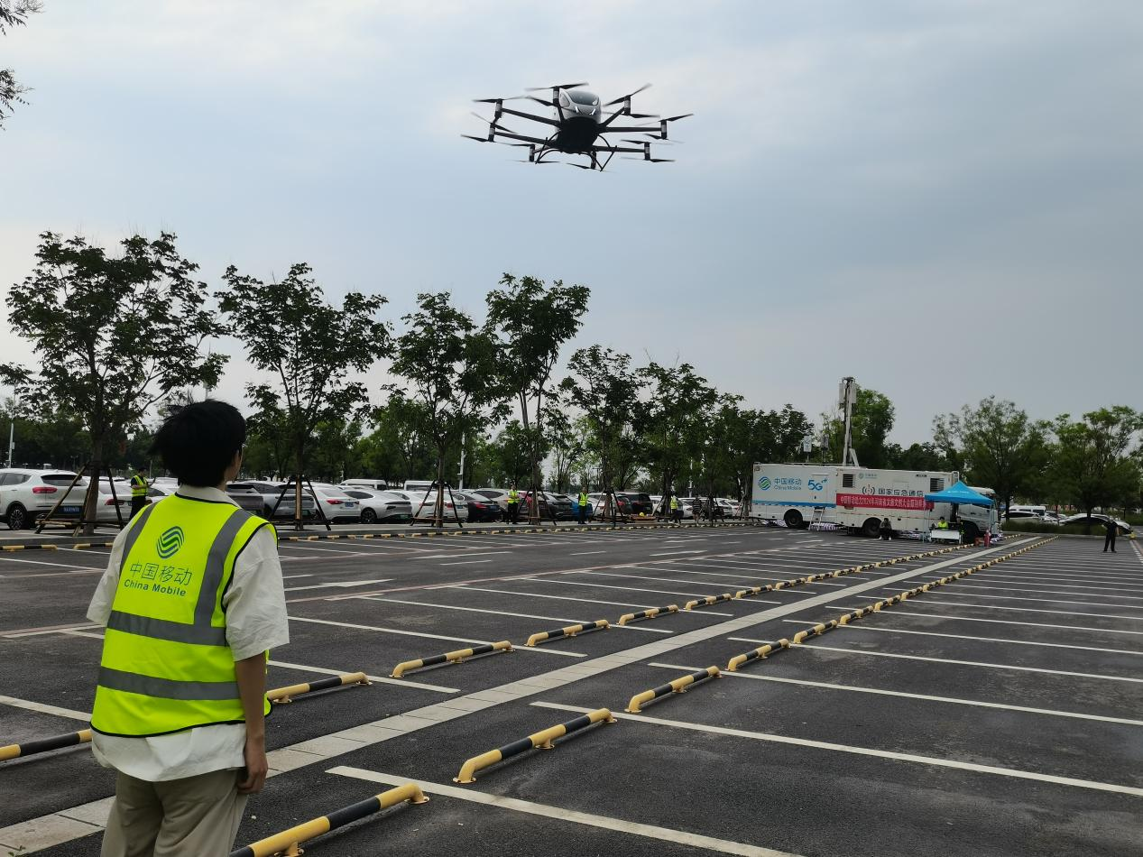 5g-a“上天”，河南移动助推中牟低空经济乘势腾飞